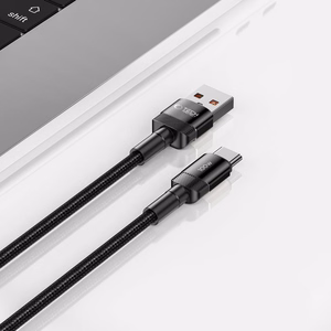 Tech-Protect UltraBoost Evo кабель USB-C USB-A 100W 5A 0.5м - чёрный