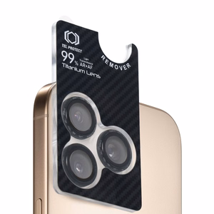 Grūdintas stiklas Tel Protect Titanium objektyvo 99% AR Aramid serija kamerai Samsung Galaxy S25 Ultra (5 vnt.)