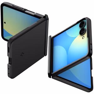 Spigen Air Fit Pro MagSafe dėklas, skirtas Samsung Galaxy Z Flip8 – juodas