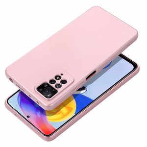 METALLIC dėklas telefonui XIAOMI Redmi NOTE 14 5G rožinis