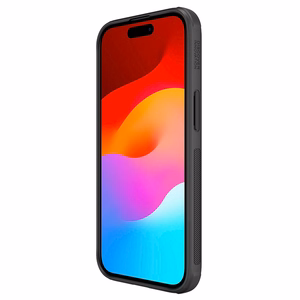 Nillkin Super Frosted Shield Pro чехол для iPhone 15 Plus - чёрный