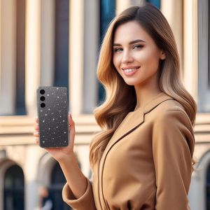 Crystal Glitter dėklas Samsung Galaxy A15 4G/5G