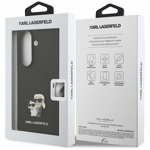 KARL LAGERFELD чехол для Samsung Z Fold7 KLHCZFD7SAPKCNPK (Saffiano KC PIN) черный