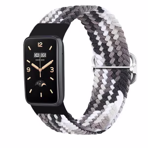 Pintas dirželis Mi Band 7 Pro/ M7 Pro (13) juodas ir baltas