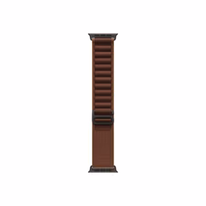Apple (APPLE 49mm Burgundy Alpine Loop - Large - Black Titanium Finish)