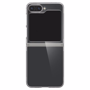 Spigen AirSkin dėklas, skirtas Samsung Galaxy Z Flip6 / Z Flip7 FE, visiškai skaidrus