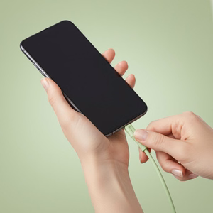 Кабель USB A to USB C Forcell F-Energy QC4.0 3A 66W Silicone 1 m C342 зелёный