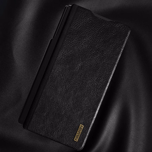 Nillkin Qin Pro dėklas Samsung Galaxy Z Fold 7 su S Pen Space - juodas