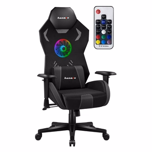 Huzaro Combat 7.6 RGB Black gaming chair with fan