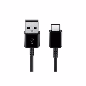 Originalus Samsung EP-DG930IBEGWW USB-A į USB-C kabelis, 1.5 m, juodas, blisteris