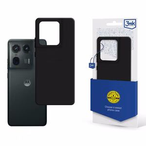 3mk Matinis dėklas telefonui Motorola Moto Edge 50 Ultra - juodas