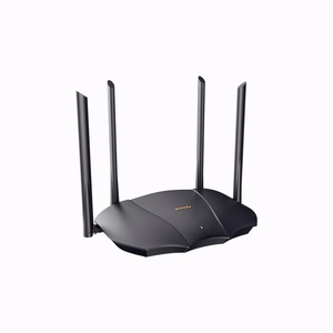Tenda TX9 PRO belaidis maršrutizatorius Gigabitinis eternetas Dviguba juosta (2,4 GHz / 5 GHz) Juoda