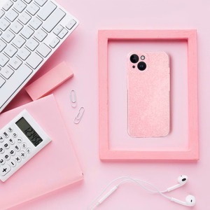 Чехол для Xiaomi Redmi 14C Clear Case 2 mm Blink розовый