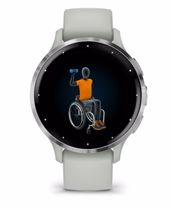 Išmanusis laikrodis Garmin Venu 3S pilkas/sidabrinis 010-02785-01