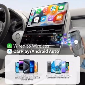 Belaidis CarPlay/Android Auto adapteris Ottocast Mini Cube sidabrinis CP88-T3