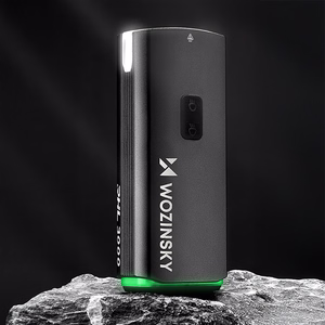 Передний велосипедный фонарь Wozinsky с кабелем USB-C, 3000 лм – чёрный