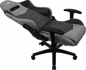 Aerocool DUKE AeroSuede Universali kompiuterinių žaidimų kėdė Juoda, Pilka