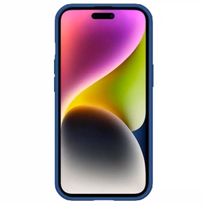 Dėklas Nillkin CamShield Pro Apple iPhone 15 Plus mėlynas