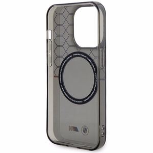 BMW Pattern MagSafe dėklas telefonui iPhone 13 Pro Max - pilkas