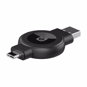 Choetech T606-F belaidis įkroviklis išmaniajam laikrodžiui (juodas)
