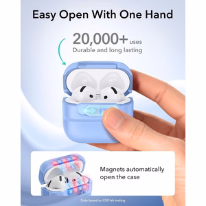 ESR Pulse HaloLock MagSafe Case for Apple AirPods 4 / 5 - light blue