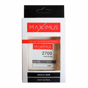 Аккумулятор MAXXIMUS SAM S4 i9500 2700 LION