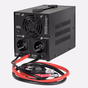 KEMOT PROsinus-500-LFP4 backup power supply, pure sine wave inverter with charging, 12 V / 230 V, 500 VA / 300 W