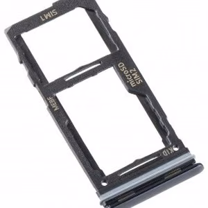 SIM kortelės laikiklis Samsung M526 M52 5G juodas originalus (service pack)