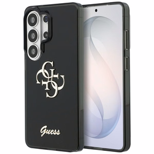 Guess чехол IML Big Metal 4G Script для Samsung Galaxy S26 Ultra чёрный