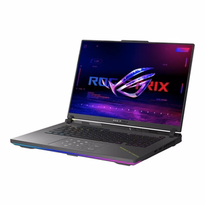 ASUS ROG Strix G614PR-R9161 Ryzen 9 8940HX 16,0 colių FHD+ 165 Hz IPS lygio 300 nitų AG 16 GB DDR5-5200 SSD 1 TB GeForce RTX 5070 Ti 12 GB WLAN+BT LAN kamera 1080p 90 WHrs NoOS Eclipse Grey