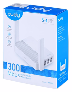 Cudy WR300 wireless router Fast Ethernet Single-band (2.4 GHz) White