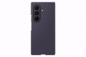 Силиконовый магнитный чехол Samsung Galaxy Z Fold8 Ultra с 2 антибликовыми плёнками, фиолетового оттенка