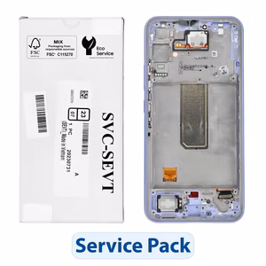 ServicePack LCD Display SAMSUNG A34 5G A346B Purple GH82-31200D