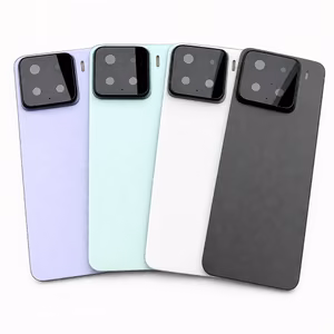 Galinis dangtelis suderinamas su Xiaomi 15 juodas (su kameros objektyvu) OEM