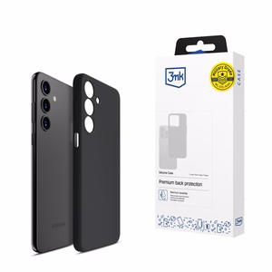 Samsung Galaxy A25 5G - 3mk silikoninis dėklas telefonui (m) - juodas