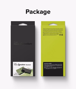 Ringke Folio Signature Flip кожаный чехол для Samsung Galaxy S22+ (S22 Plus) Чёрный