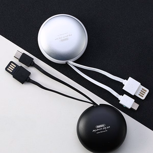 Кабель Remax Cutebaby RC-99a - USB на Type C - 1 метр чёрный