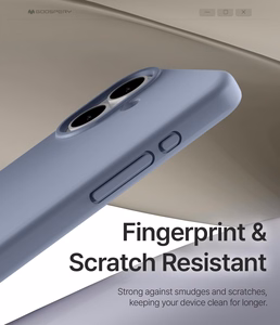 Case Mercury Pure Magsafe Silicon Case Apple iPhone 16e/17e lavander gray