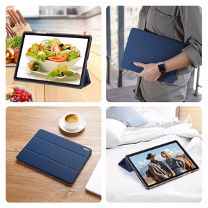 Чехол Dux Ducis Domo для Samsung X210 X215 X216 Tab A9 Plus 11.0 X230 X235 X236 Tab A11 Plus 11.0 тёмно-синий
