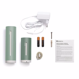 Netatmo NWS-M – išmanioji meteorologinė stotelė, mėtų spalvos