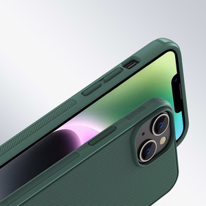 Dėklas Nillkin Super Frosted Shield Pro Apple iPhone 14 Plus žalias