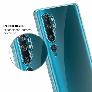 Чехол Crong Crystal Slim для Xiaomi Mi Note 10 / Mi Note 10 Pro, прозрачный