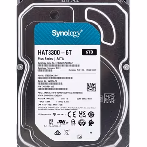SYNOLOGY 6TB SATA 3.0 256 MB 5400 rpm 3,5" HAT3300-6T (HDD)