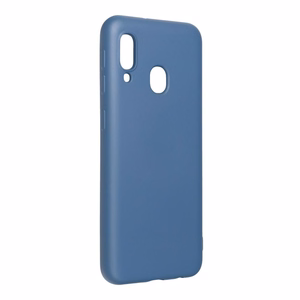 Чехол Samsung A20E Silicone синий