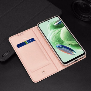 Dėklas Dux Ducis "Skin Pro" skirtas Xiaomi Redmi Note 12 5G / Poco X5 5G rožinis