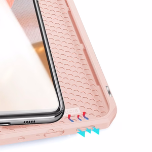 DUX DUCIS Skin X Bookcase type case for Samsung Galaxy A72 4G pink