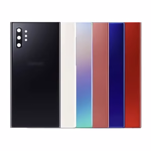 Задняя крышка для Samsung N975 Note 10 Plus — Aura Black — (с линзой камеры) OEM