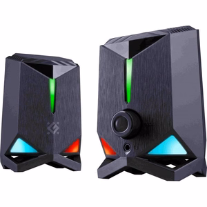 Компьютерные колонки Rocket 2.0 6W LED USB чёрные