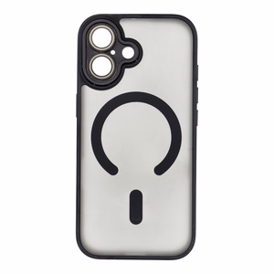 VARIETE MAG COVER magnetinis dėklas telefonui, suderinamas su MagSafe, skirtas IPHONE 17, juodas