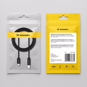 Wozinsky WKDDY2S Кабель USB-B - USB-C 2m - чёрный